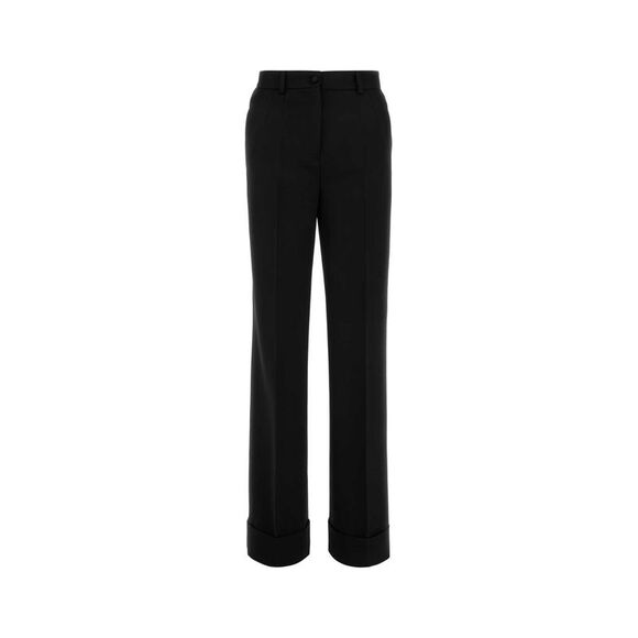 Dolce & Gabbana Women Black Wool Pant